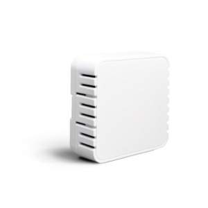 A wireless air quality sensor, called Alpine, that measures temperature, humidity and carbon dioxide